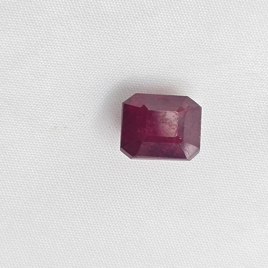 Natural Ruby (Manik) Gemstone – Certified Red Gem Natural Ruby (Manik) Gemstone – Certified Red Gem